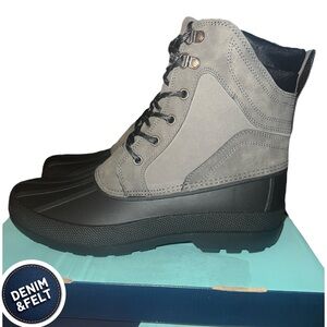 Magellan Outdoors Men's Leather Duck Boot III | Color: Grey/Black | NEW/NIB🥾